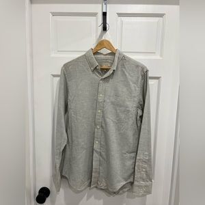 NWT Men’s Club Monaco textured gray shirt size small